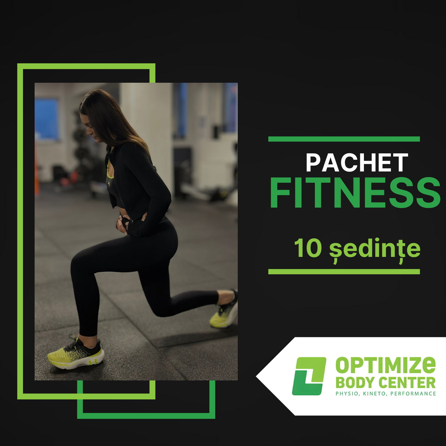 Pachet Fitness 10 ședințe Advanced Trainer - specialist experiență 5 ani +