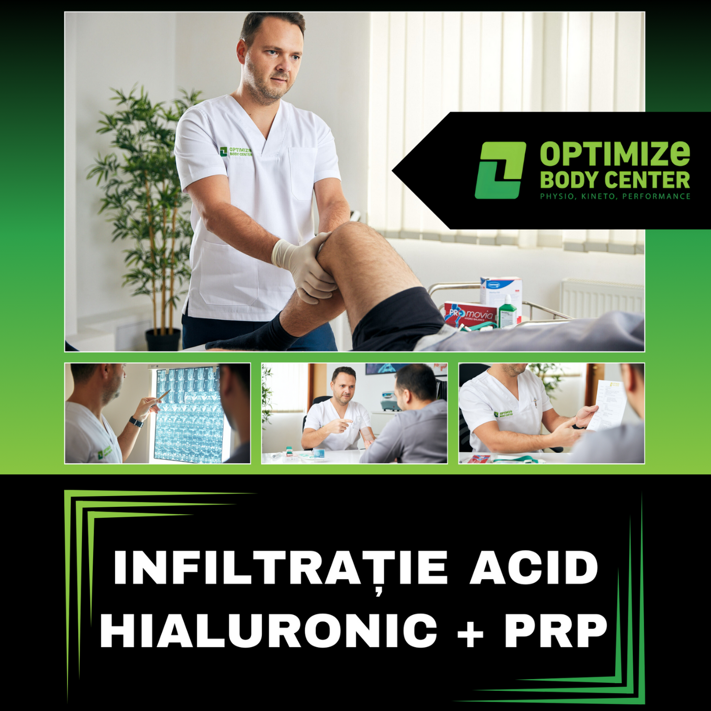 Infiltrație Acid Hialuronic + PRP