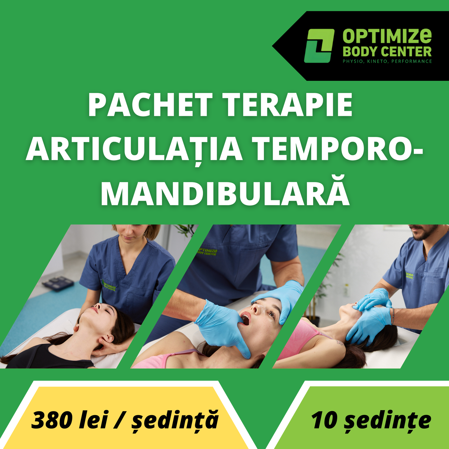 Pachet Terapie Articulația Temporo-Mandibulară