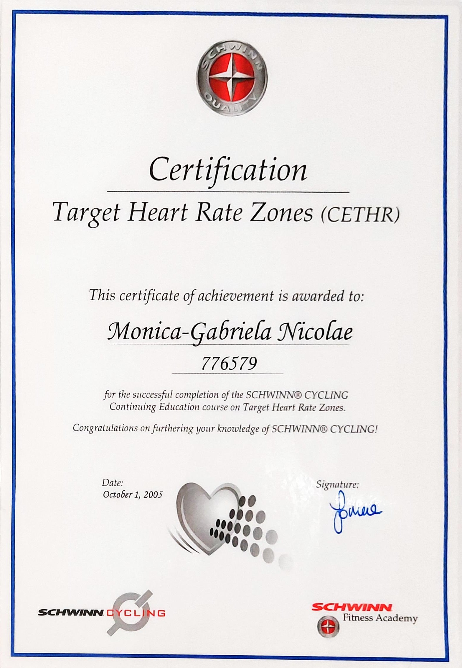 2005 Oct  Schwinn THR 1.jpg