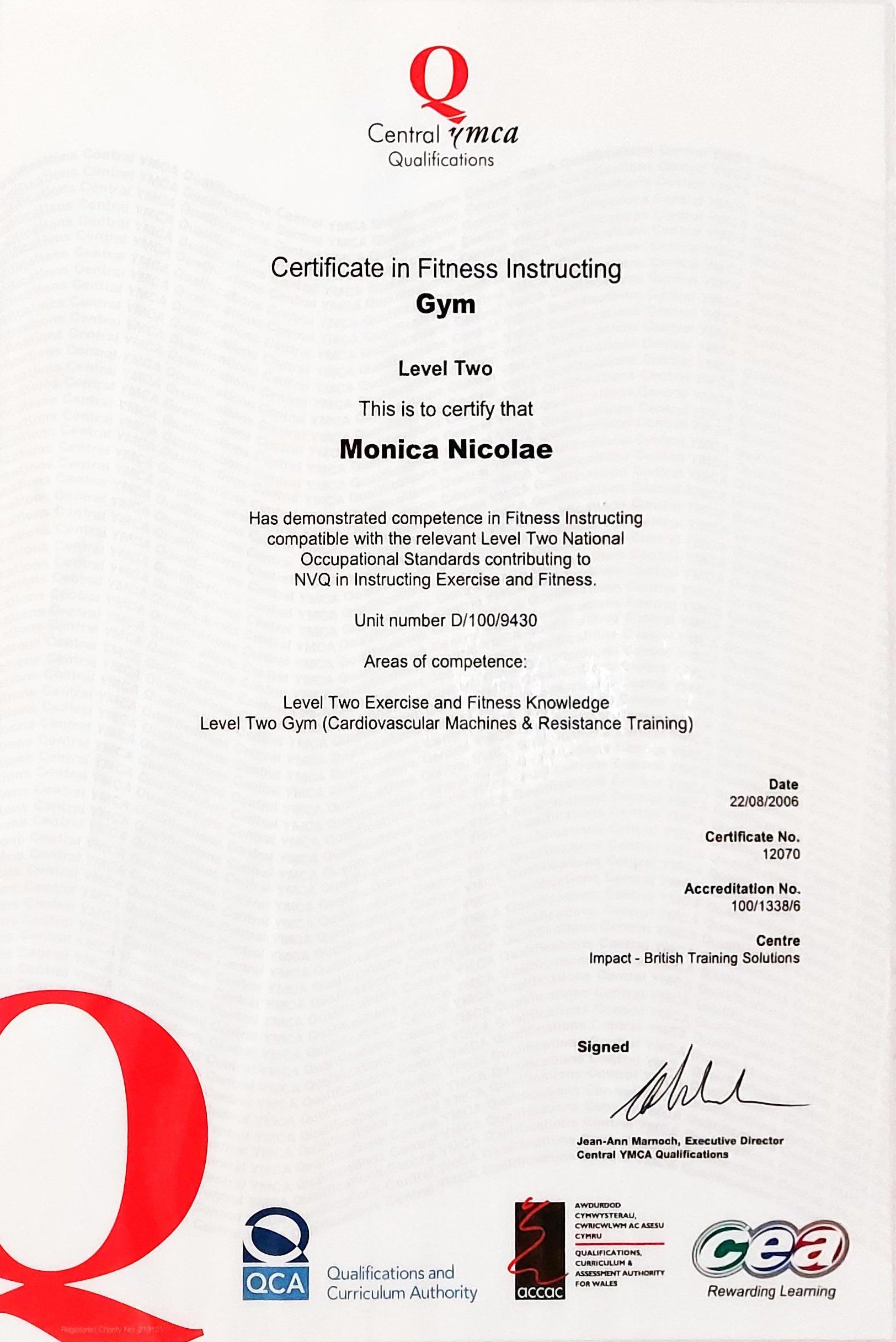 2006 Aug PT Level 2.jpg