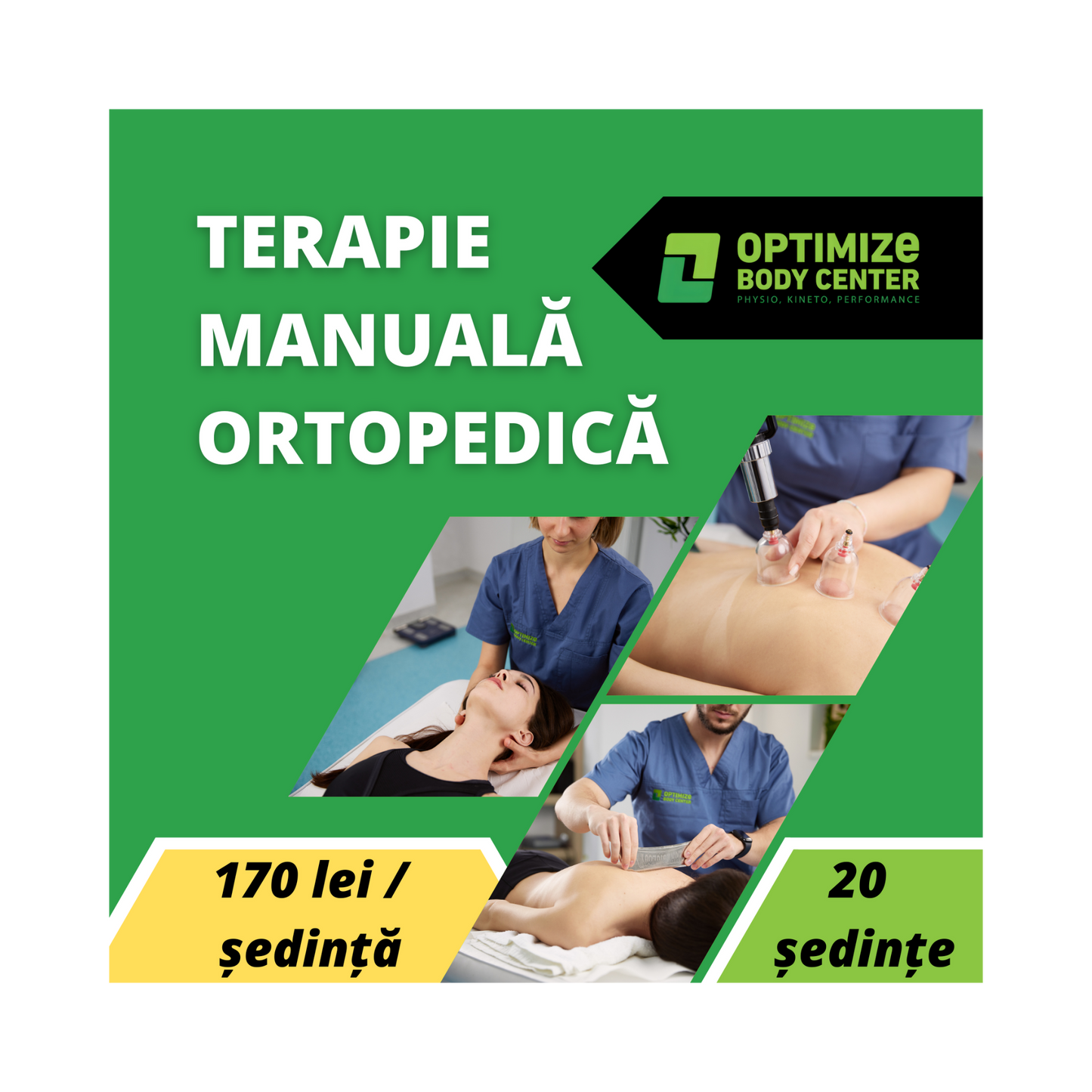 Pachet Terapie Manuală Ortopedică - 20 ședințe