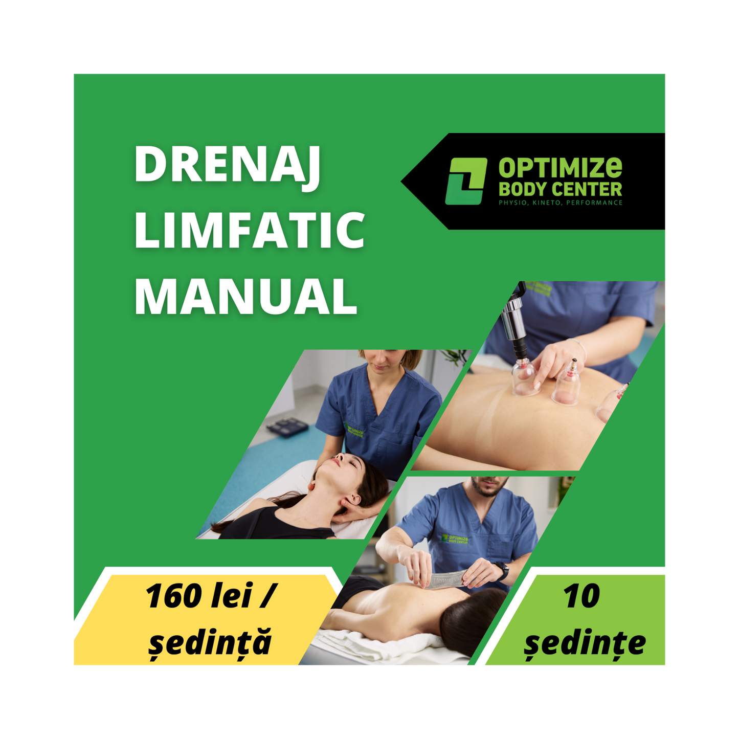 Pachet Drenaj Limfatic - 10 ședințe