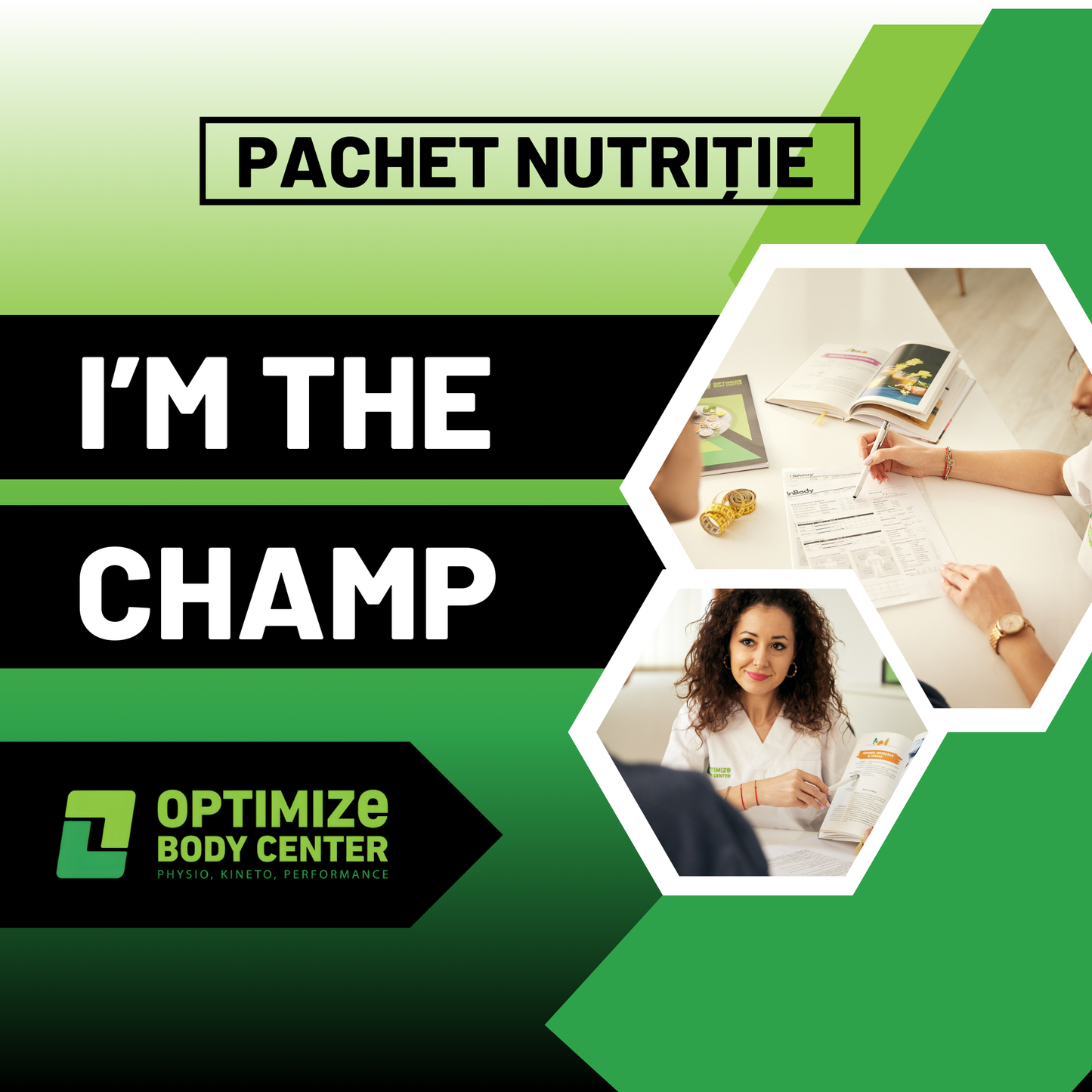 Pachet Nutriție I'm The Champ