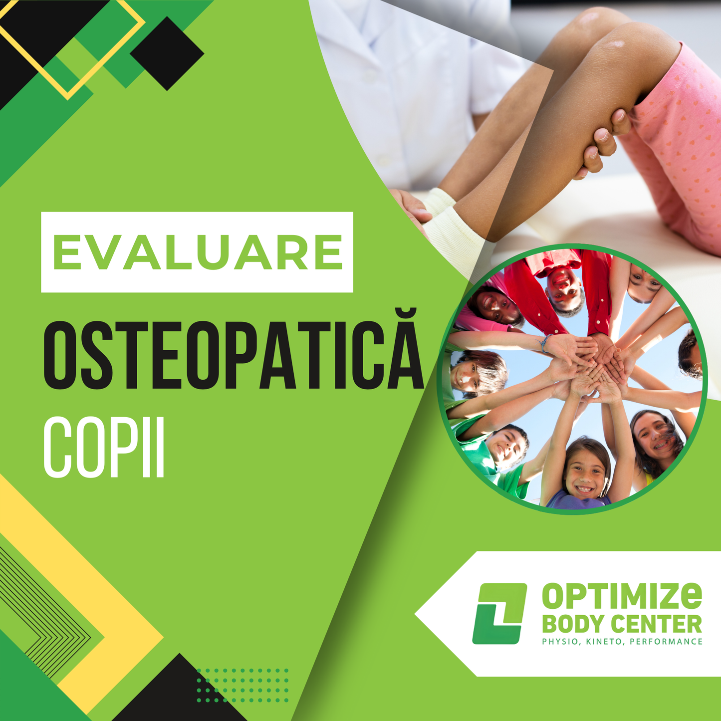 Evaluare osteopatică copii