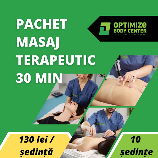 Pachet Masaj Terapeutic - 10 ședințe ( 30 minute )