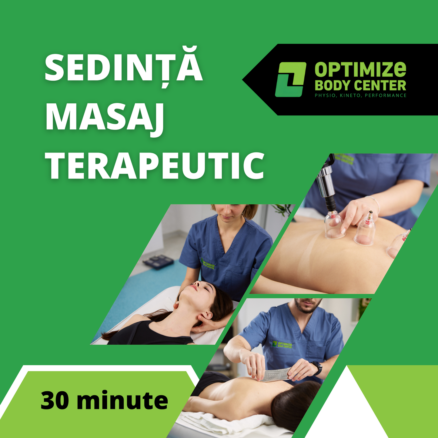 Ședință Masaj Terapeutic - 30 minute