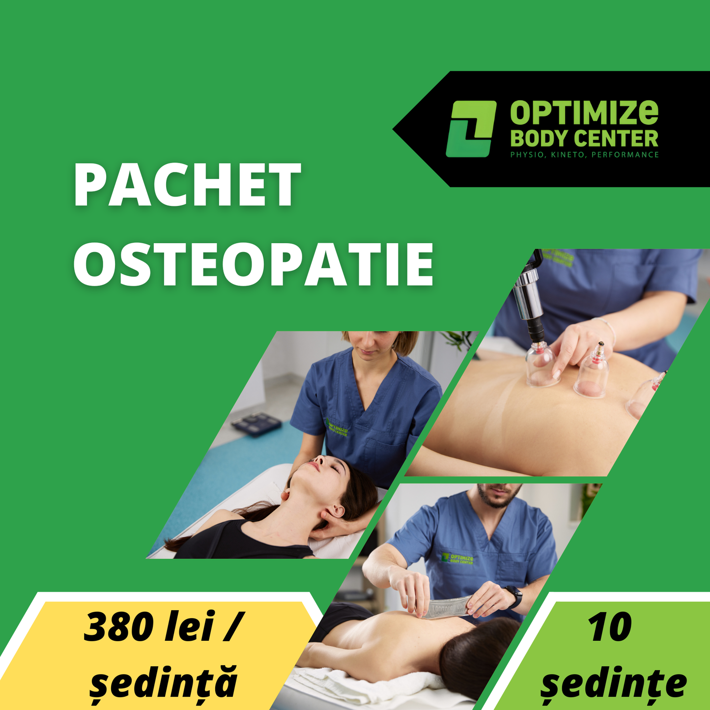 Pachet Osteopatie - 10 ședințe